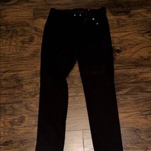 Black Velvet Pants